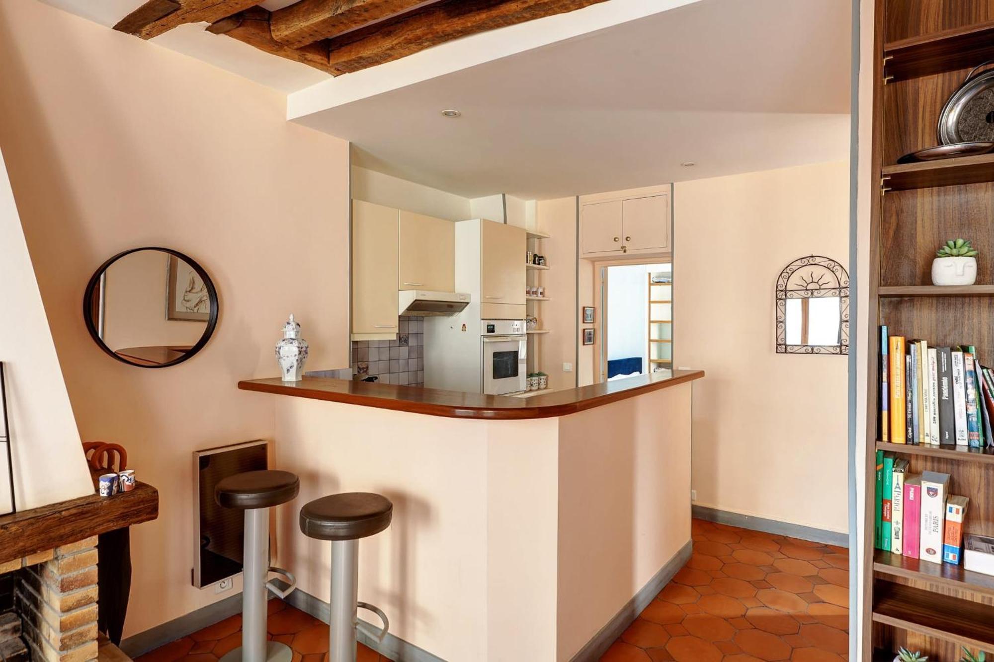 Heart Of 1br Cozy Flat Parigi