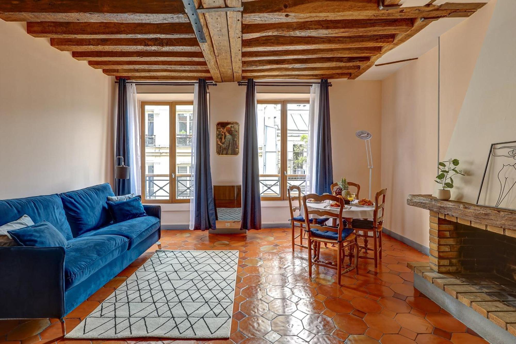 Heart Of 1br Cozy Flat Appartamento Parigi